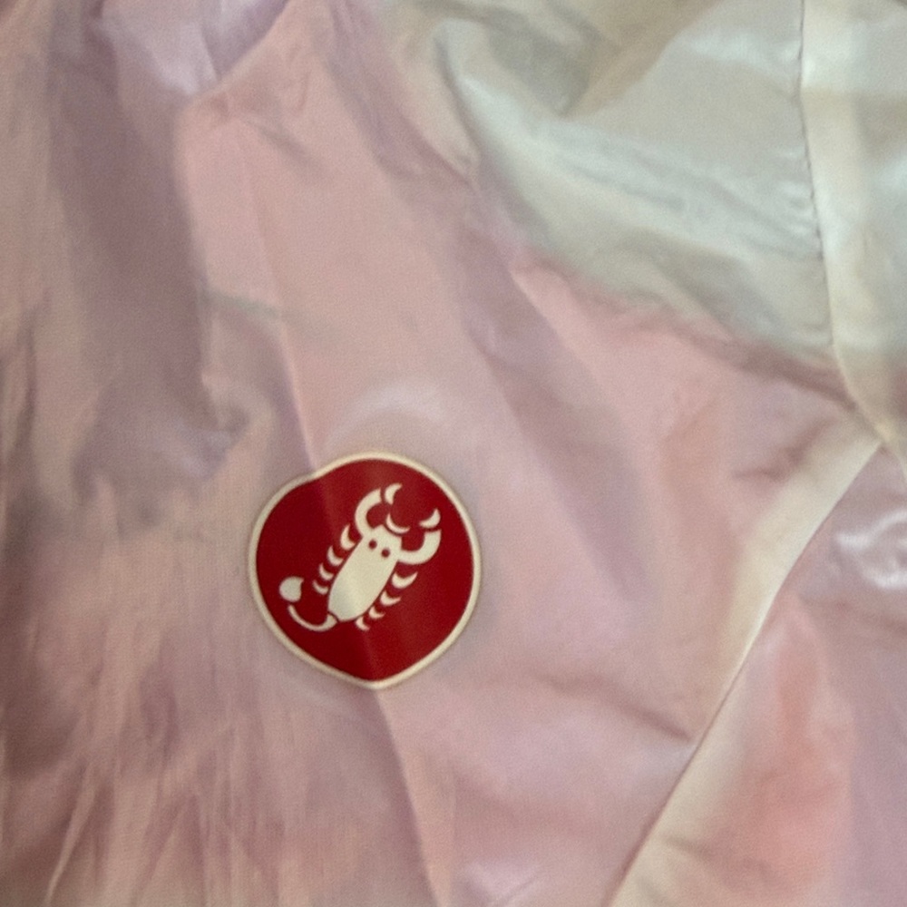 Castelli Velo Women's Lightweight Cycling Jacket with Pink Trim - Picture 5 of 10